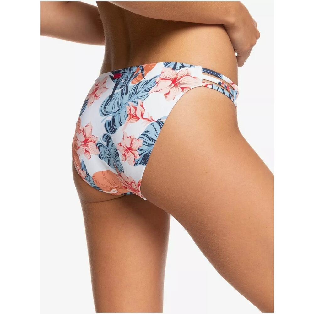 Roxy Printed Beach Classics Full Bikini Bottoms -… - image 3